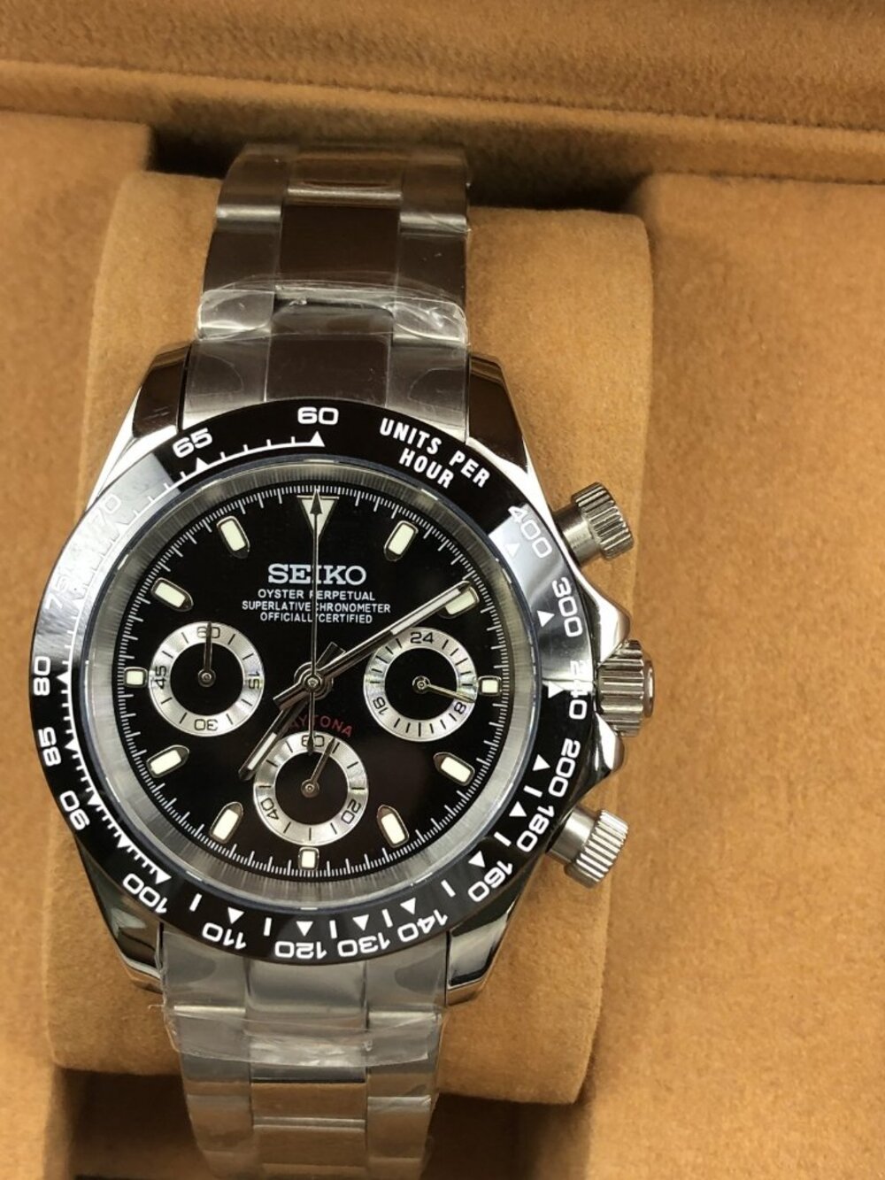 New Chronograph Watch Seiko VK63 Movement